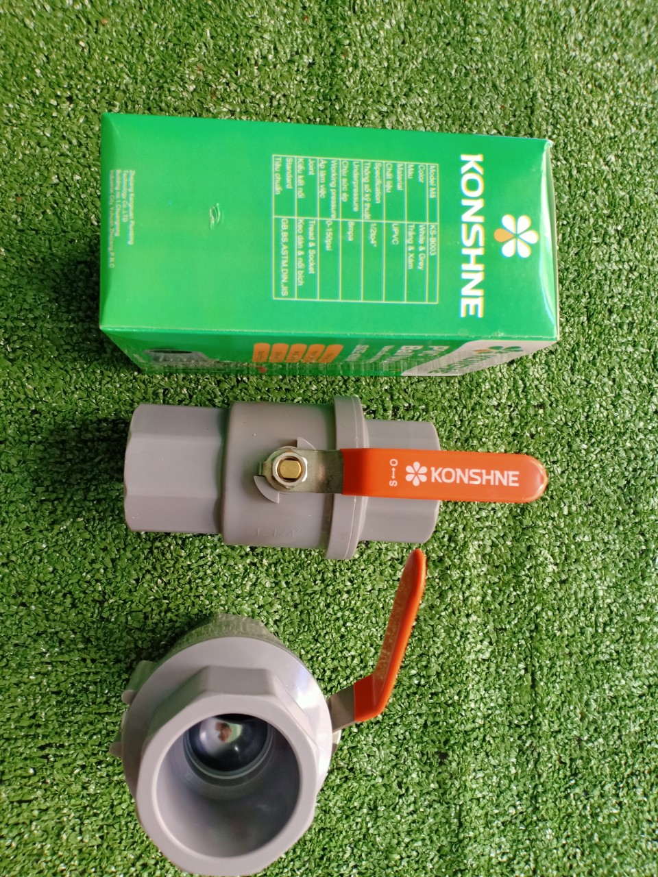 VAN KHÓA NƯỚC TAY BI INOX
