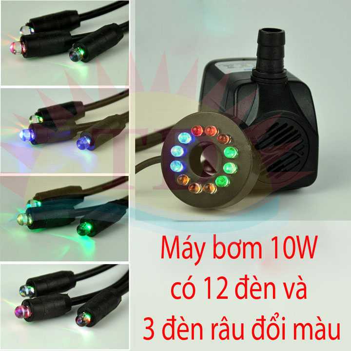 Máy Bơm Nước Chìm,Hồ Cá Hòn Non,Bộ Thác Nước 2w đến 10w