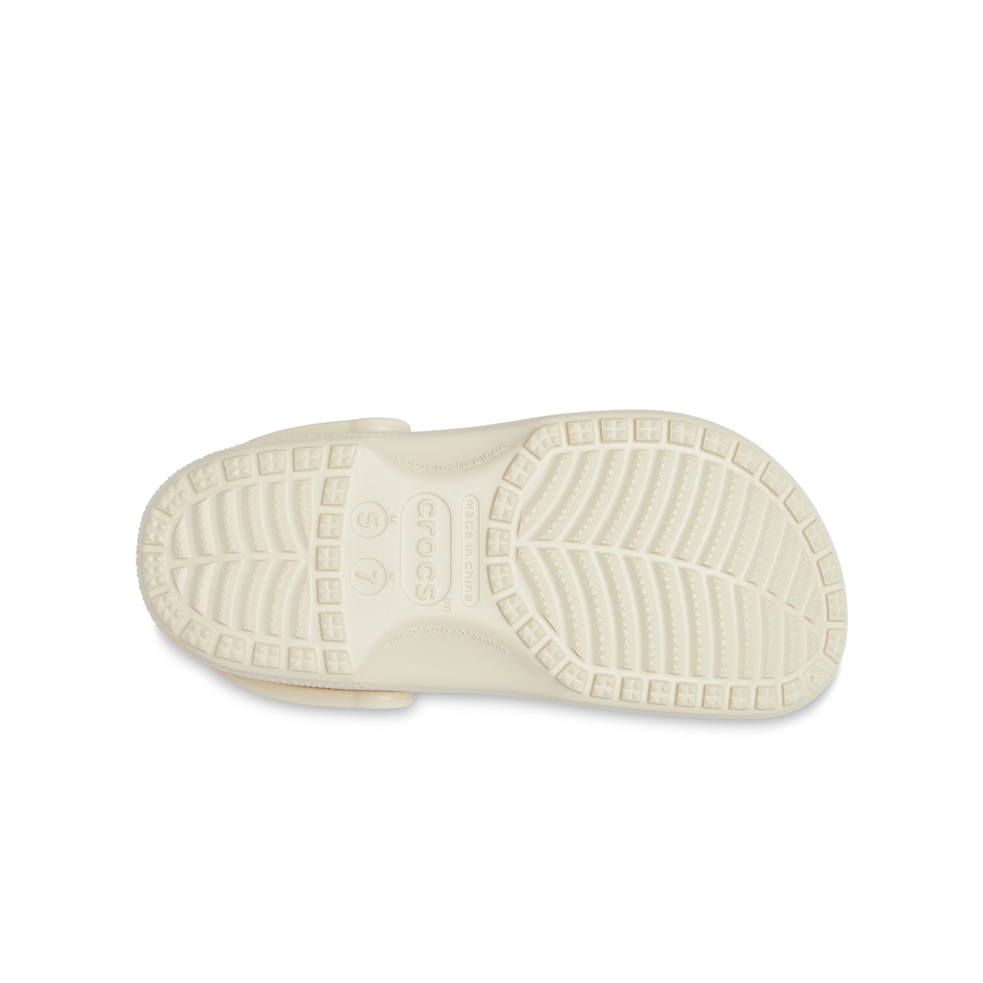 Giày Clog Unisex Crocs Classic - Bone - 10001-2Y2