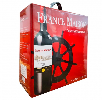 Vang bịch Pháp France Maison 5 lít