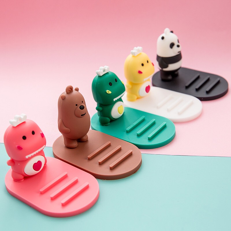 Giá đỡ điện thoại để bàn hình thú Cute