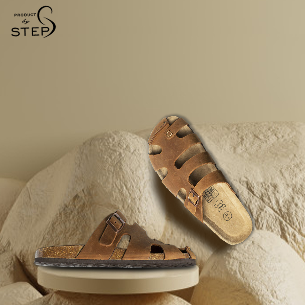 Dép đế trấu Da thật quai Rọ (Size 35-45)