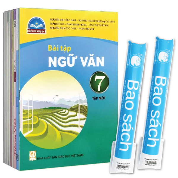 Fahasa - sách giáo khoa bộ lớp 7 - chân trời sáng tạo - sách bài tập + 2 bao sách tp