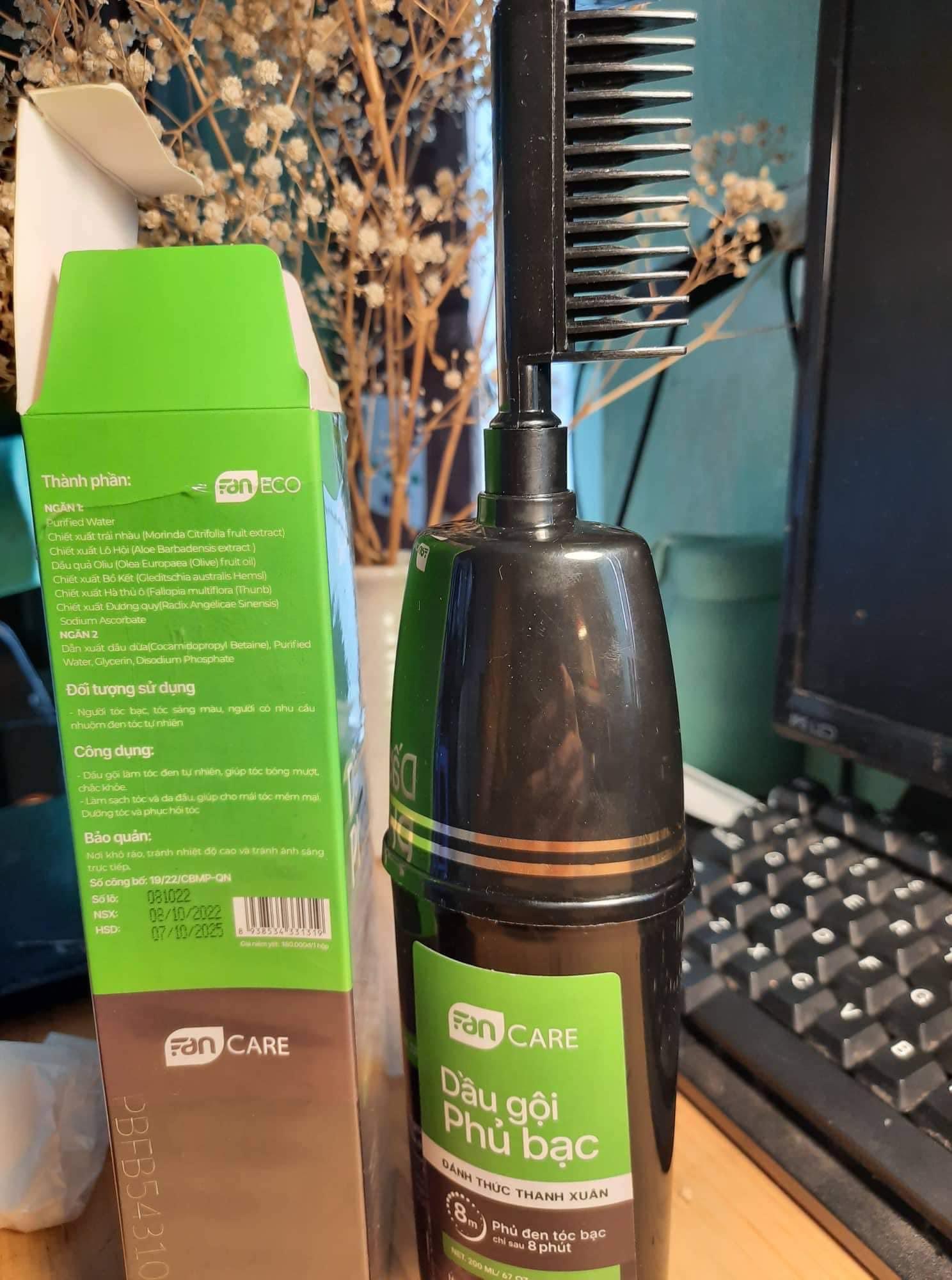 Dầu Gội Phủ Bạc Faneco - Đánh Thức Thanh Xuân