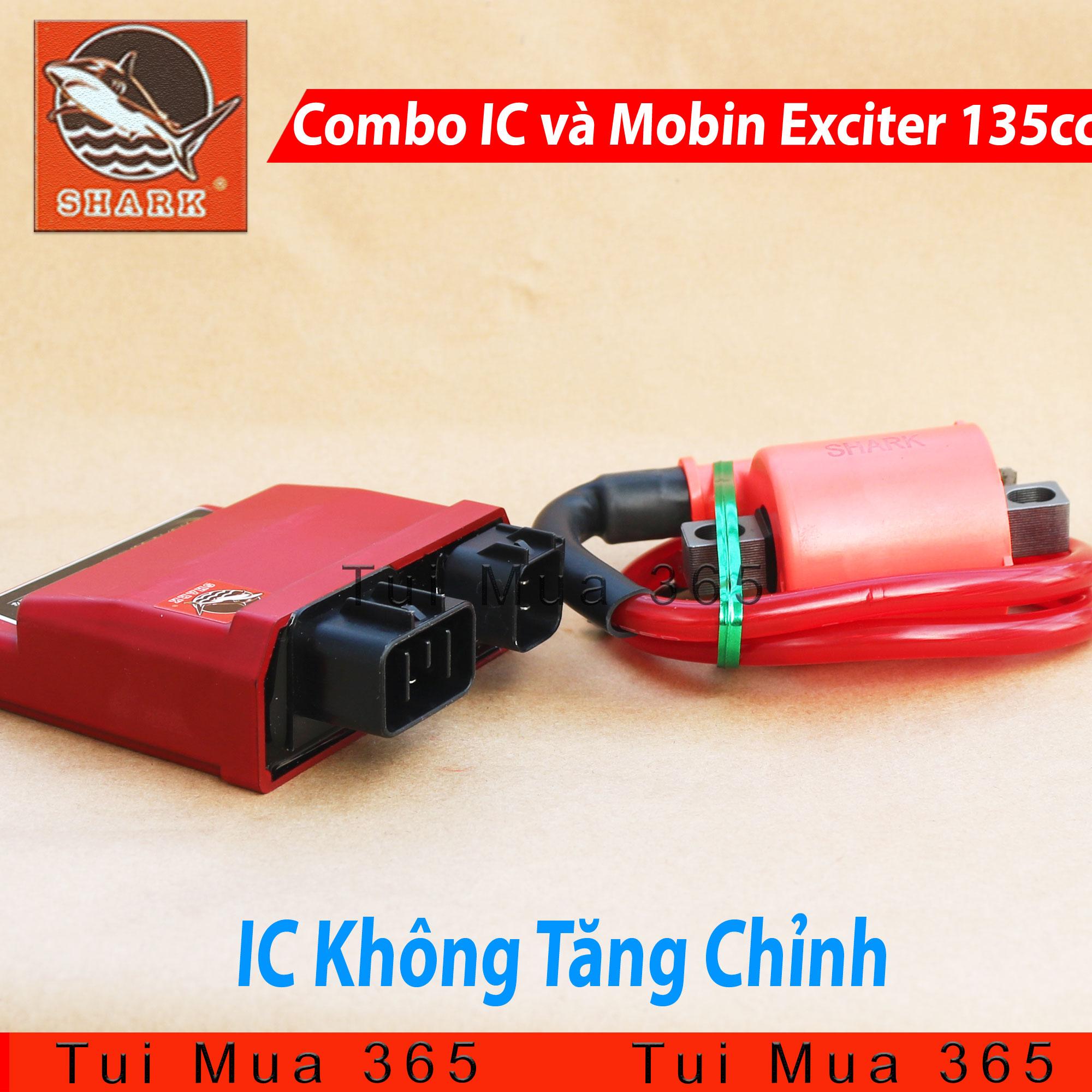 [HCM]Combo IC Shark và Mobin Sườn Shark độ Exciter 135cc Malaysia