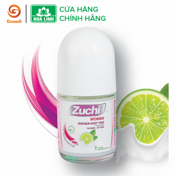 Lăn khử mùi Zuchi Women 25ml -  Hương thơm mát cá tính - ZC1-02 cao cấp