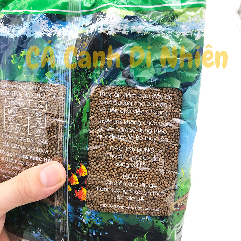 Thức ăn cho cá cảnh ShangHai hạt NHỎ 500g
