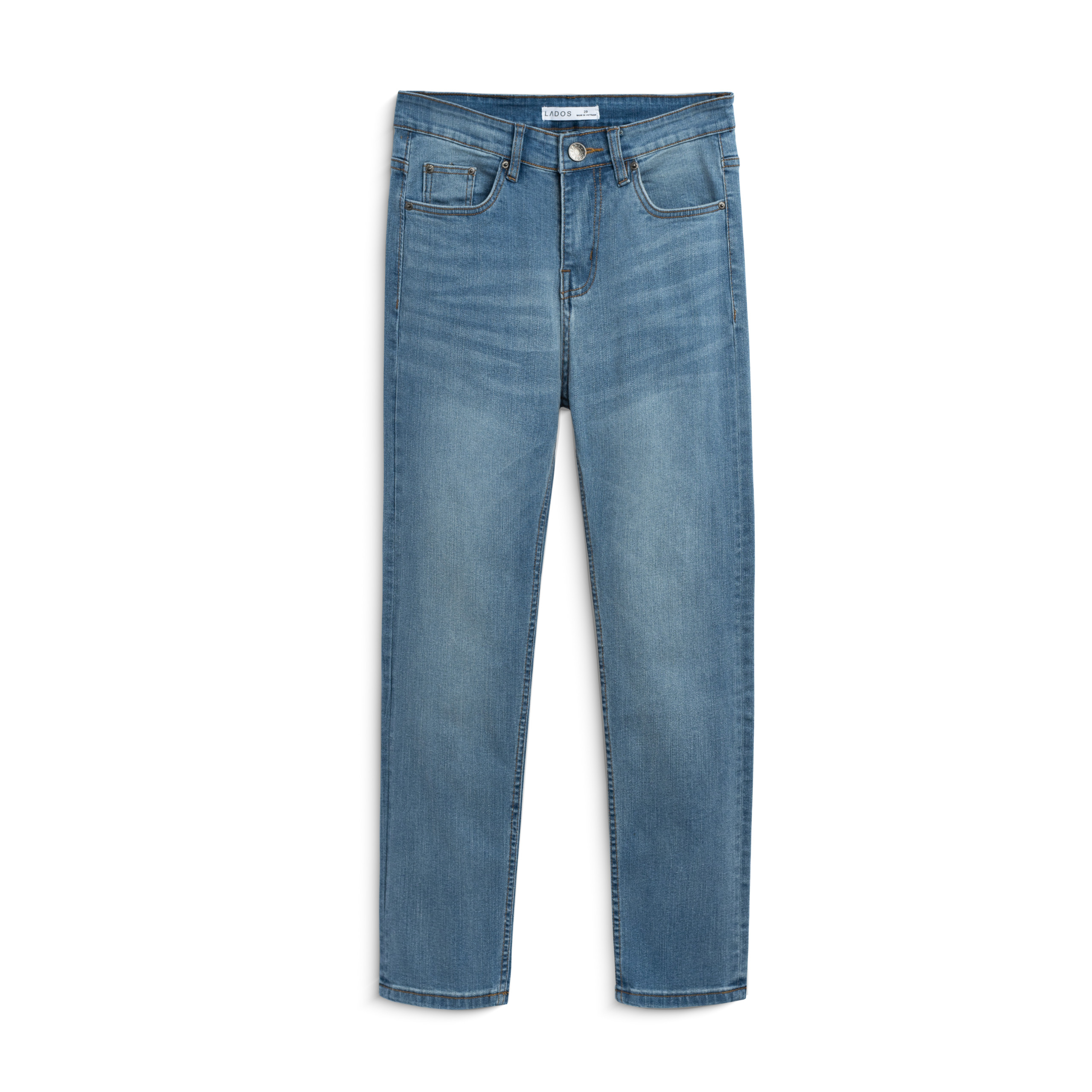 Quần jean nam basic slimfit lados-4111 co giãn tốt bền màu, phom trẻ trung