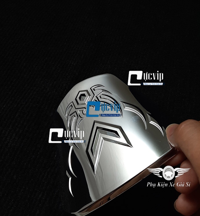 Ốp nắp xăng pcx 2018 - 2020 xi mạ crom ms2919