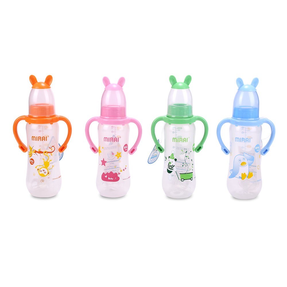 Bình Sữa Có Quai MiRai An toàn Cho Bé