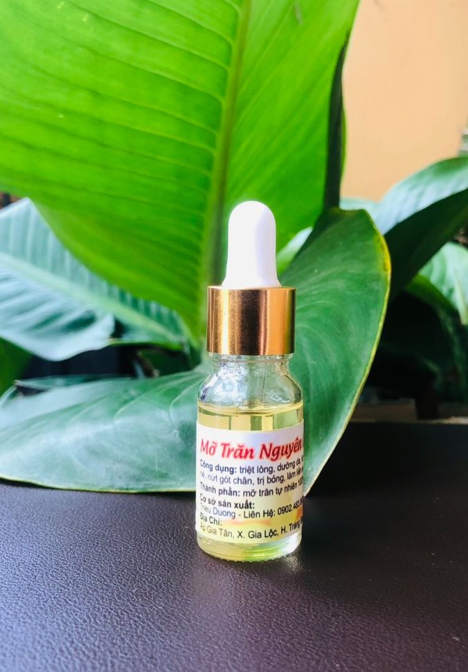 Mỡ trăn nguyên chất Triêu Dương - 10ml