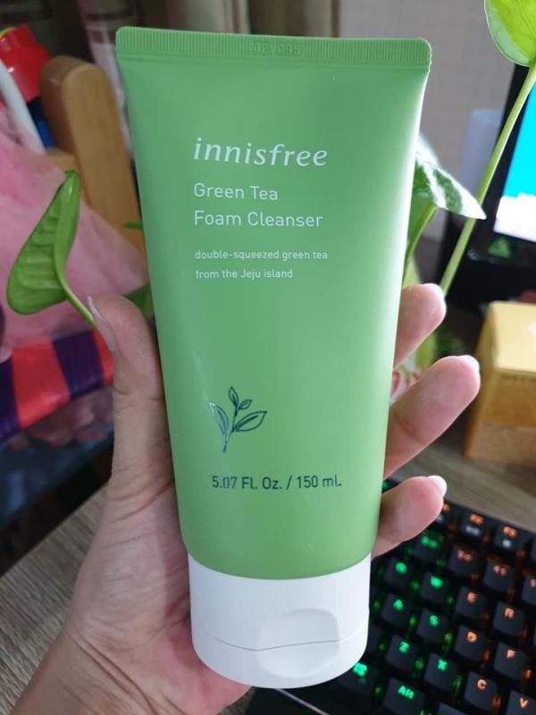 SỮA RỬA MẶT TRÀ XANH Innisfree Green tea foam cleanser- CHUẨN NỘI ĐỊA HÀN QUỐC cao cấp