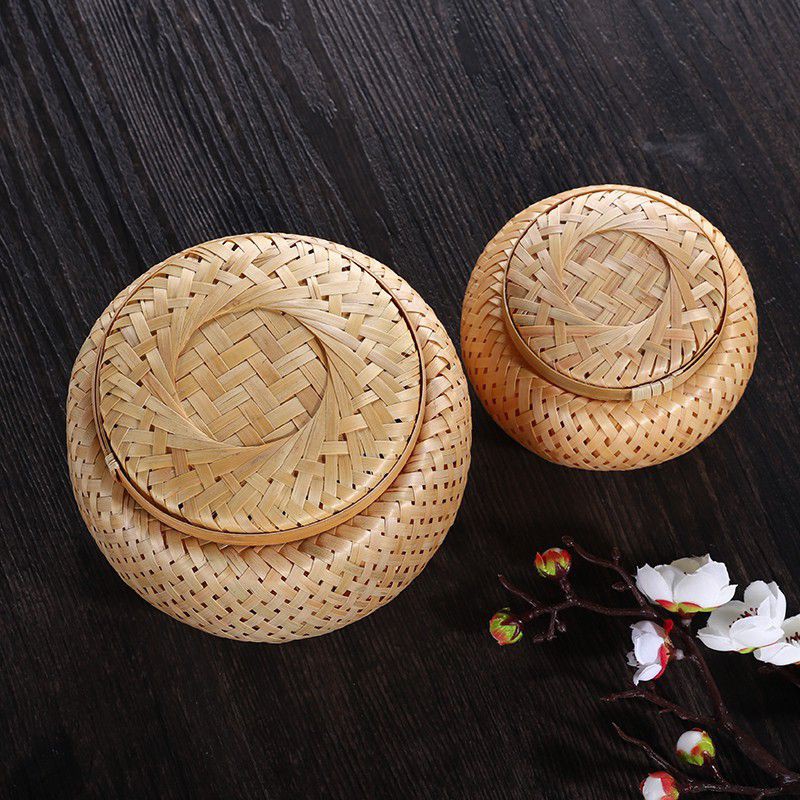 Hộp tre cơi tre đựng đồ đẹp