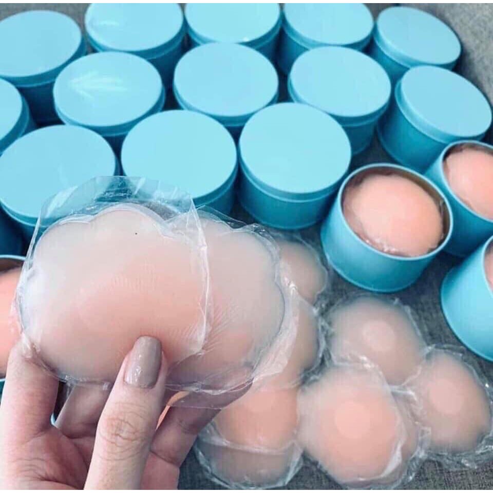[HCM]Hộp 10 miếng dán ngực Silicon đẹp và chất