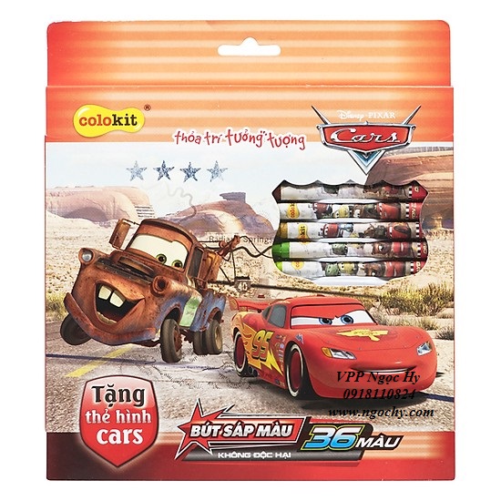 [HCM]Bút Sáp Màu Thiên Long CR-C032/CA (36 Màu)