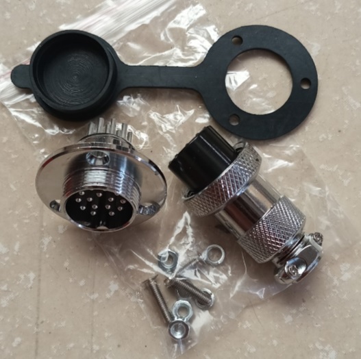 Bộ giắc cắm đực và cái M19 15 chân