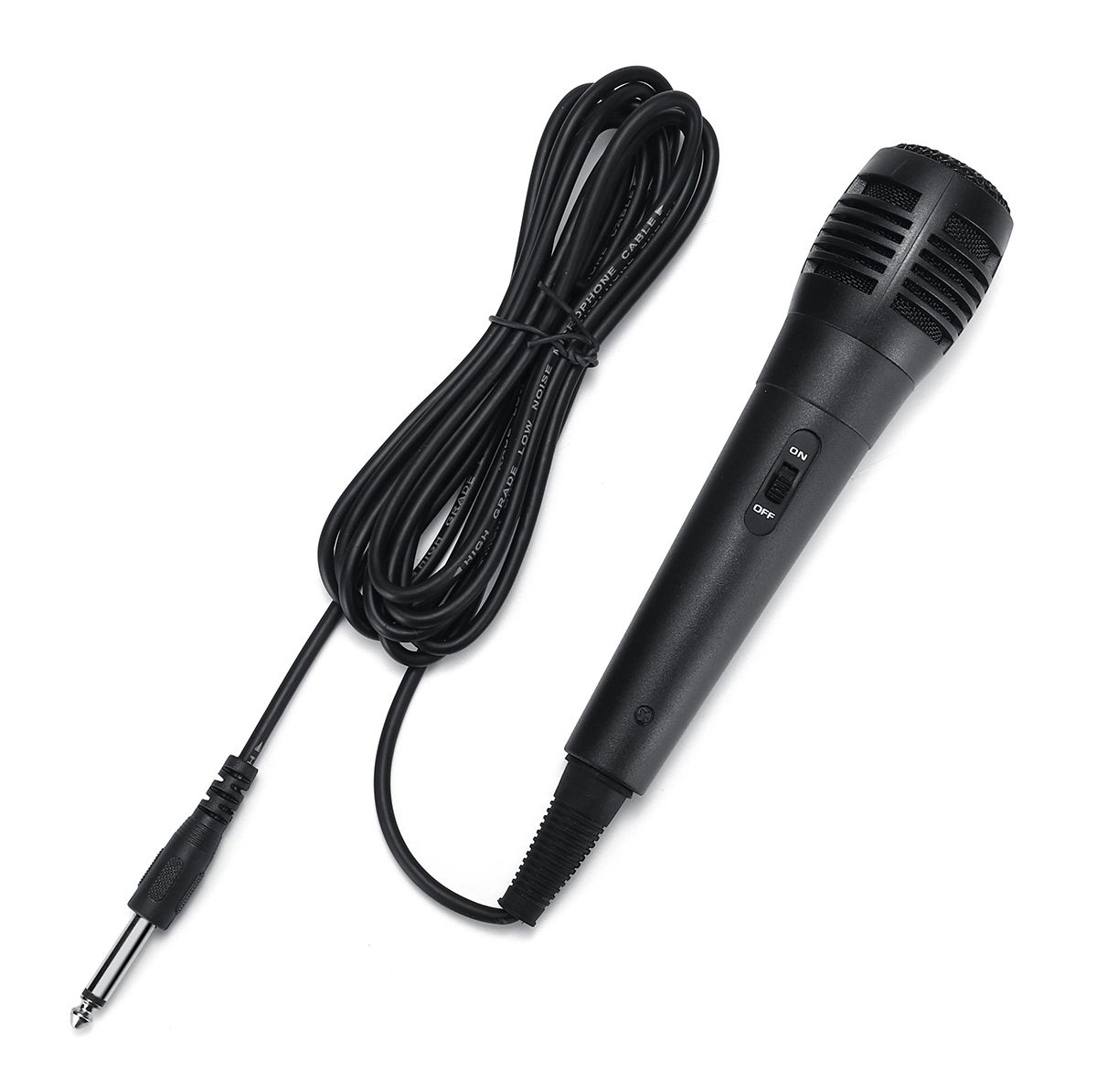 LOẠI TỐT - MICRO KARAOKE CÓ DÂY JACK 6.5MM - KẾT NỐI ÂM THANH CỰC CHUẨN - HÁT CỰC HAY - DÂY DÀI 2 MÉT