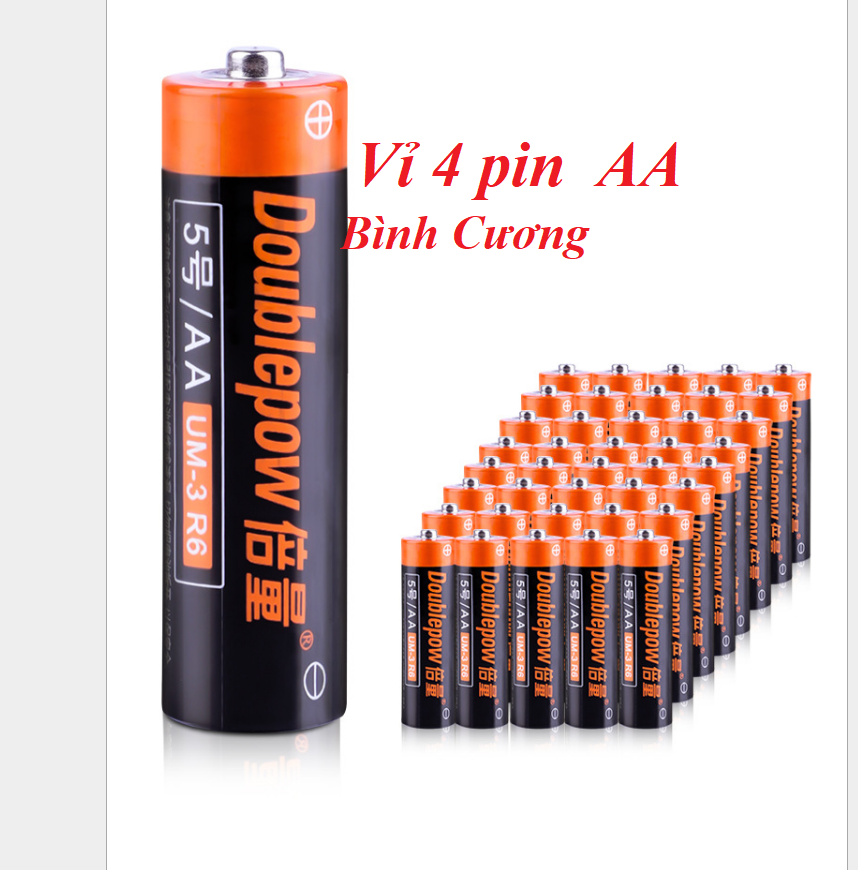 Bộ 4 viên pin tiểu Doublepow AA