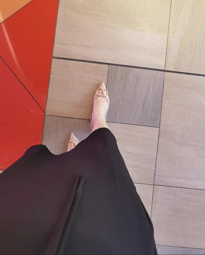 Giày cao gót thời trang mũi nhọn gót 7cm