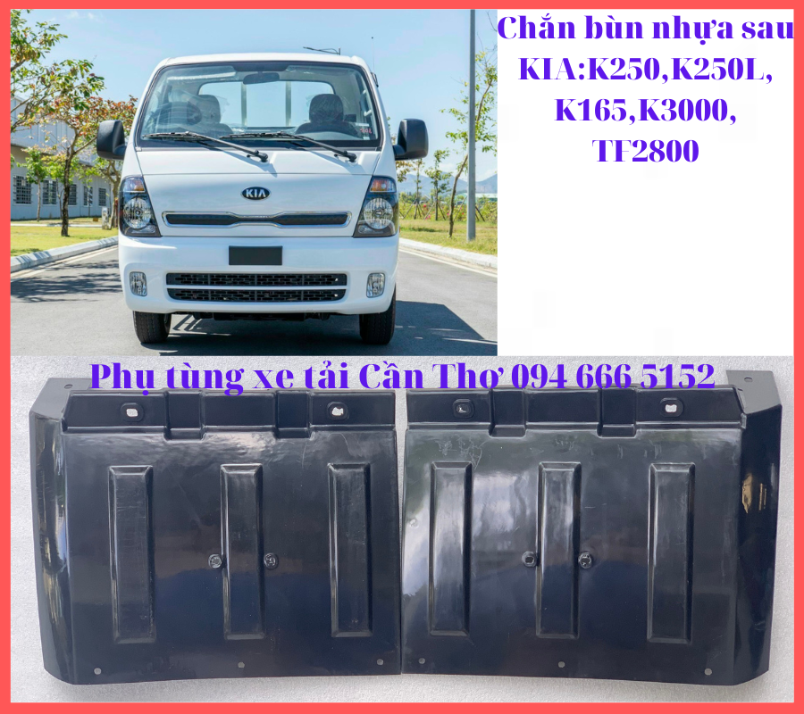 Chắn bùn nhựa KIA K250,K250L