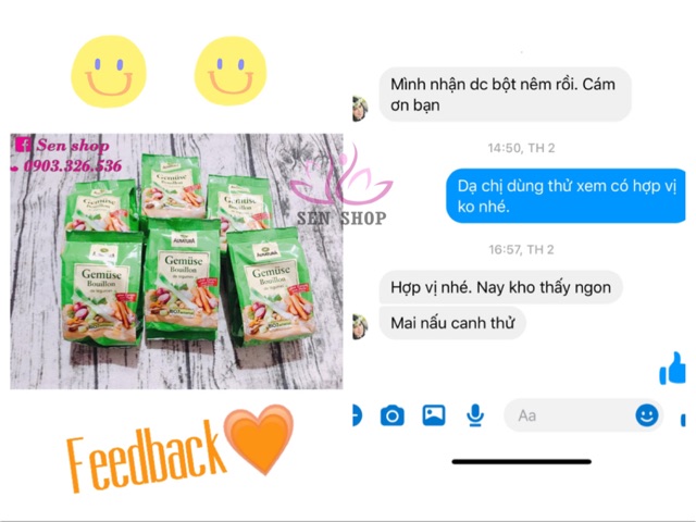 Hạt nêm rau củ hữu cơ EnerBio - 250gr