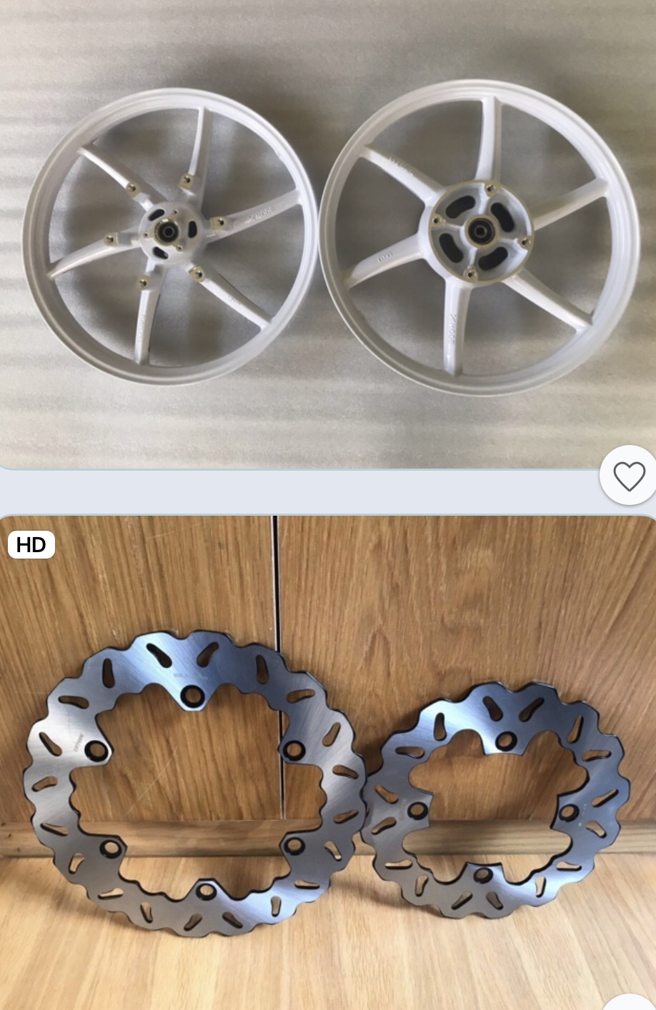 MÂM VÀNH ĐÚC 6 CÂY KIỂU RCB HONDA WINNER V X BẢN 1.6 TRƯỚC SAU GẮN ZIN THEO XE KHÔNG CHẾ CHÁO