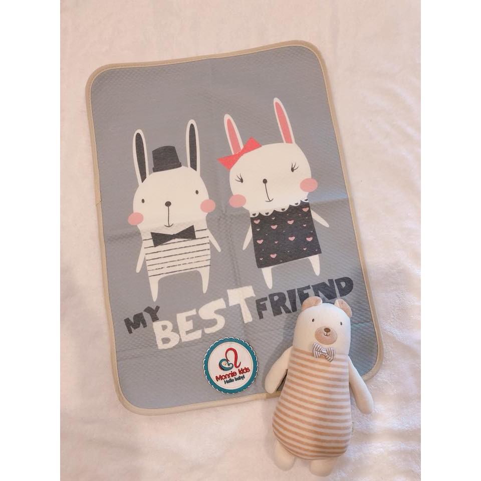 Lót Thay Bỉm 4D Cho Bé 50x70cm