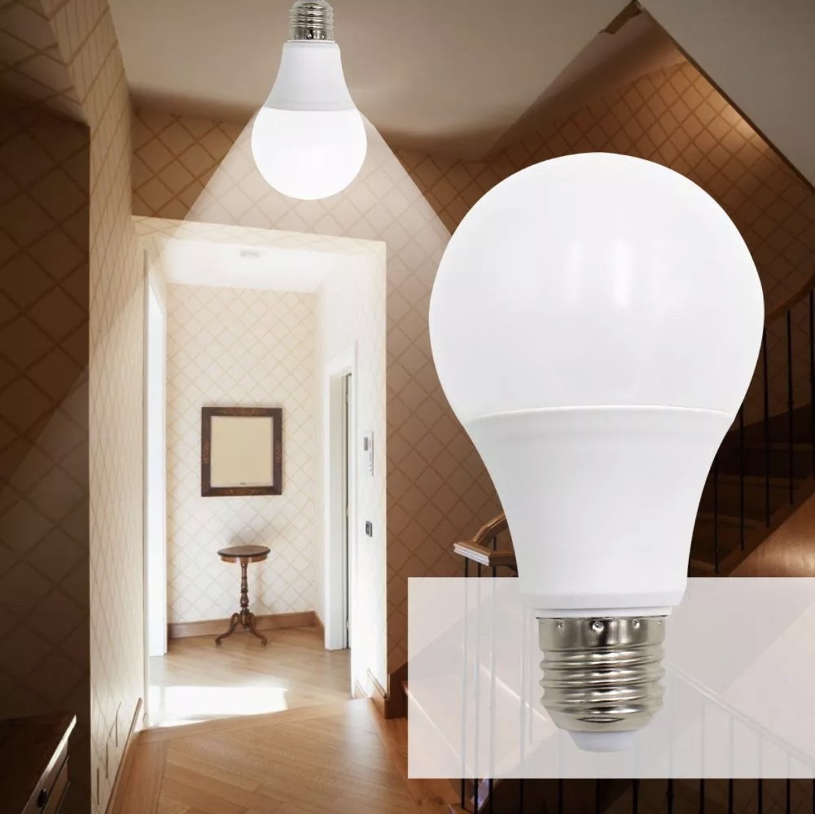 Đèn led bulb 12w sáng vàng