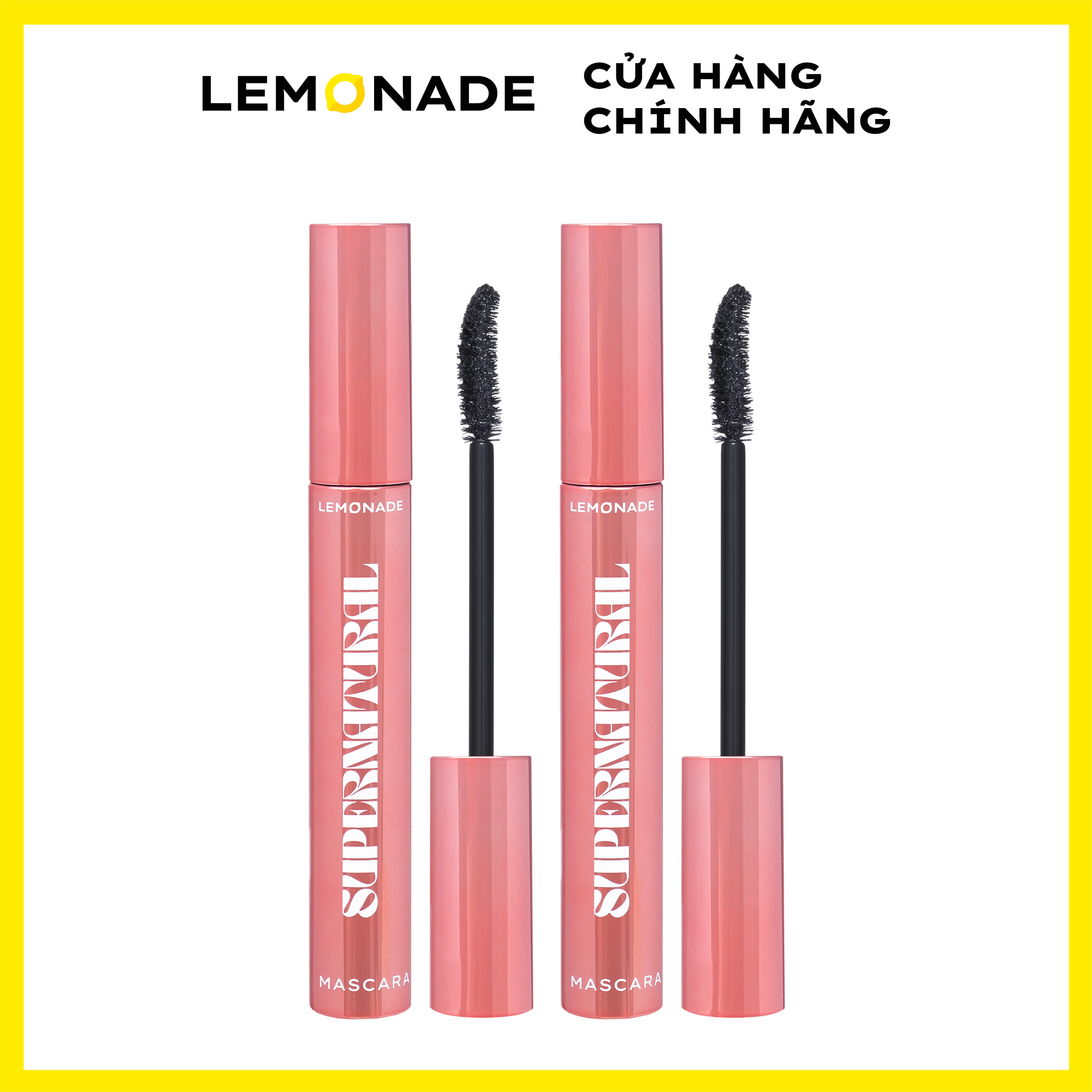 Combo 2 Chuốt mi Lemonade SuperNatural Mascara 7.5gx2