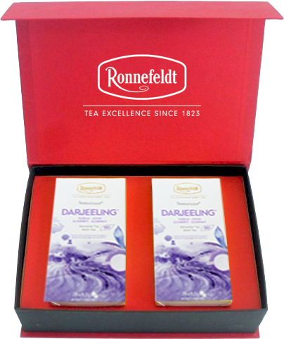 [HCM][HÀNG CHÍNH HÃNG] Trà túi lọc Trà Ronnefeldt tea - Teavelope Darjeeling 1 hộp / 25 Sachets