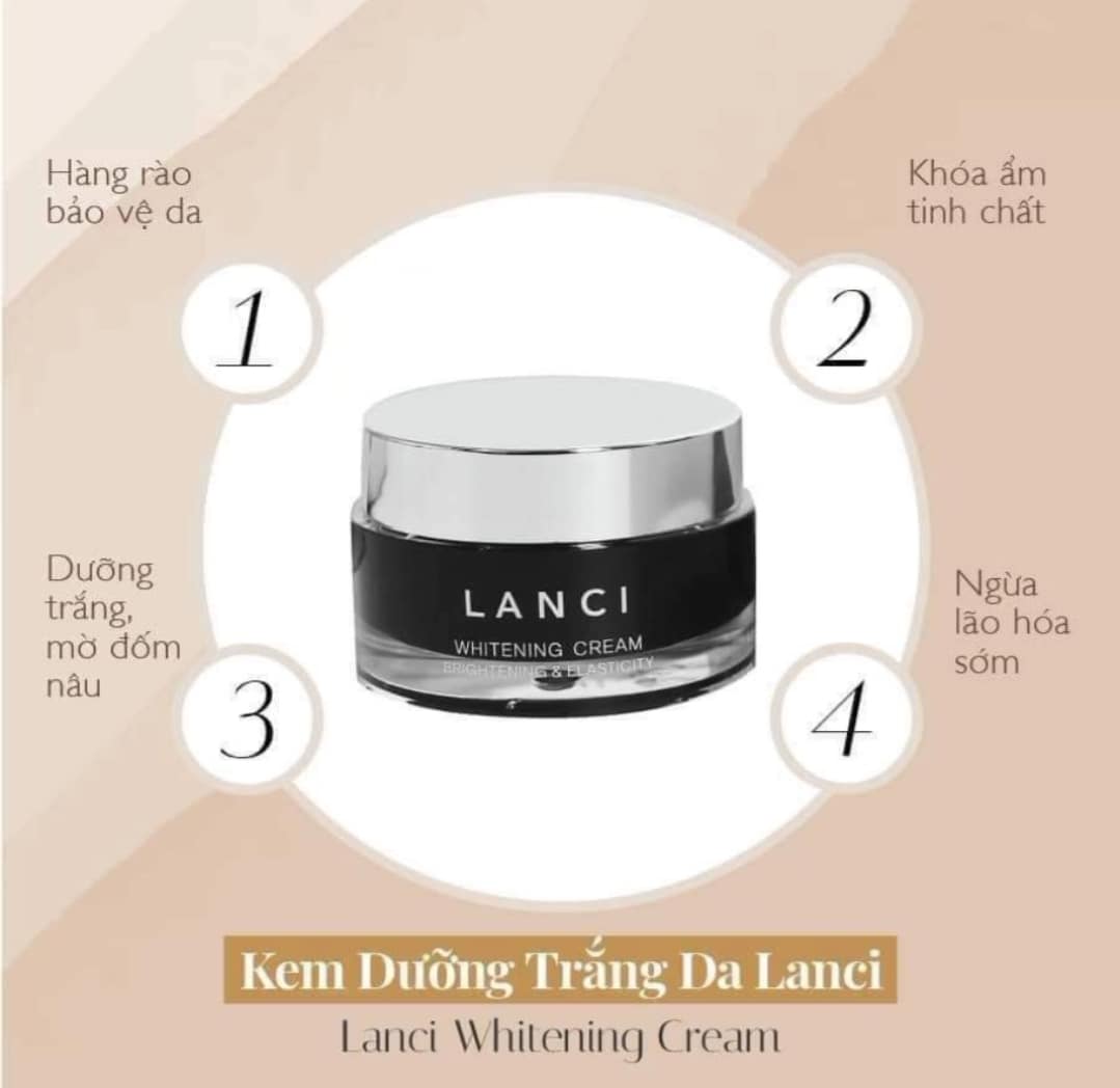 KEM DƯỠNG TRẮNG DA LANCI HÀN QUỐC