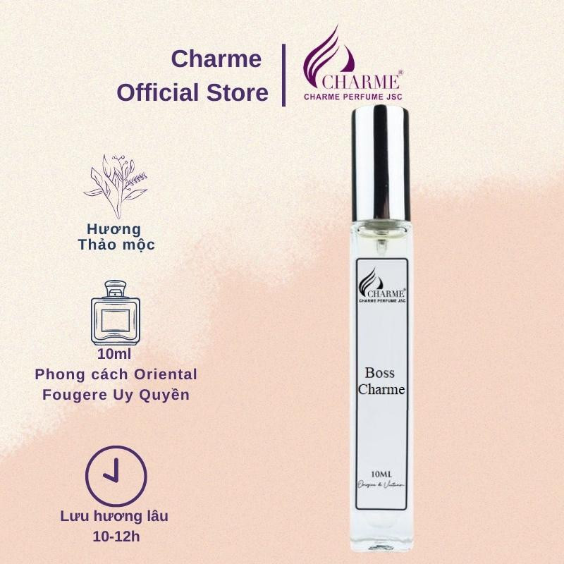 Chiết nước hoa nam Charme BOSS 10ML, Nam Tính, Lôi Cuốn, Tự Tin