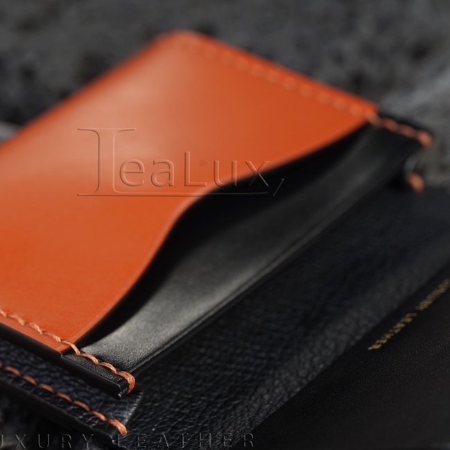 Ví Da Đựng Thẻ Handmade Cao Cấp Lealux Card Wallet