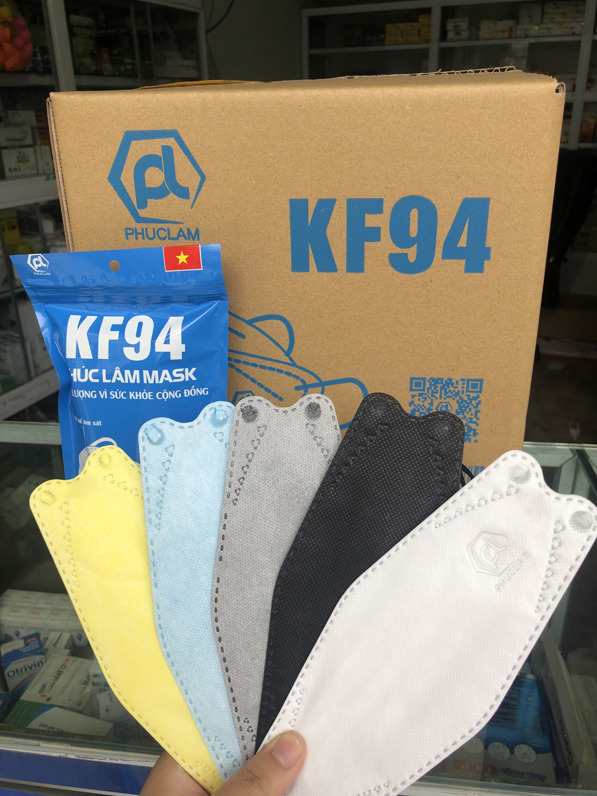 [ 1 Túi 10 Chiếc ] Khẩu Trang Loại KF94 Dành Cho Người Lớn