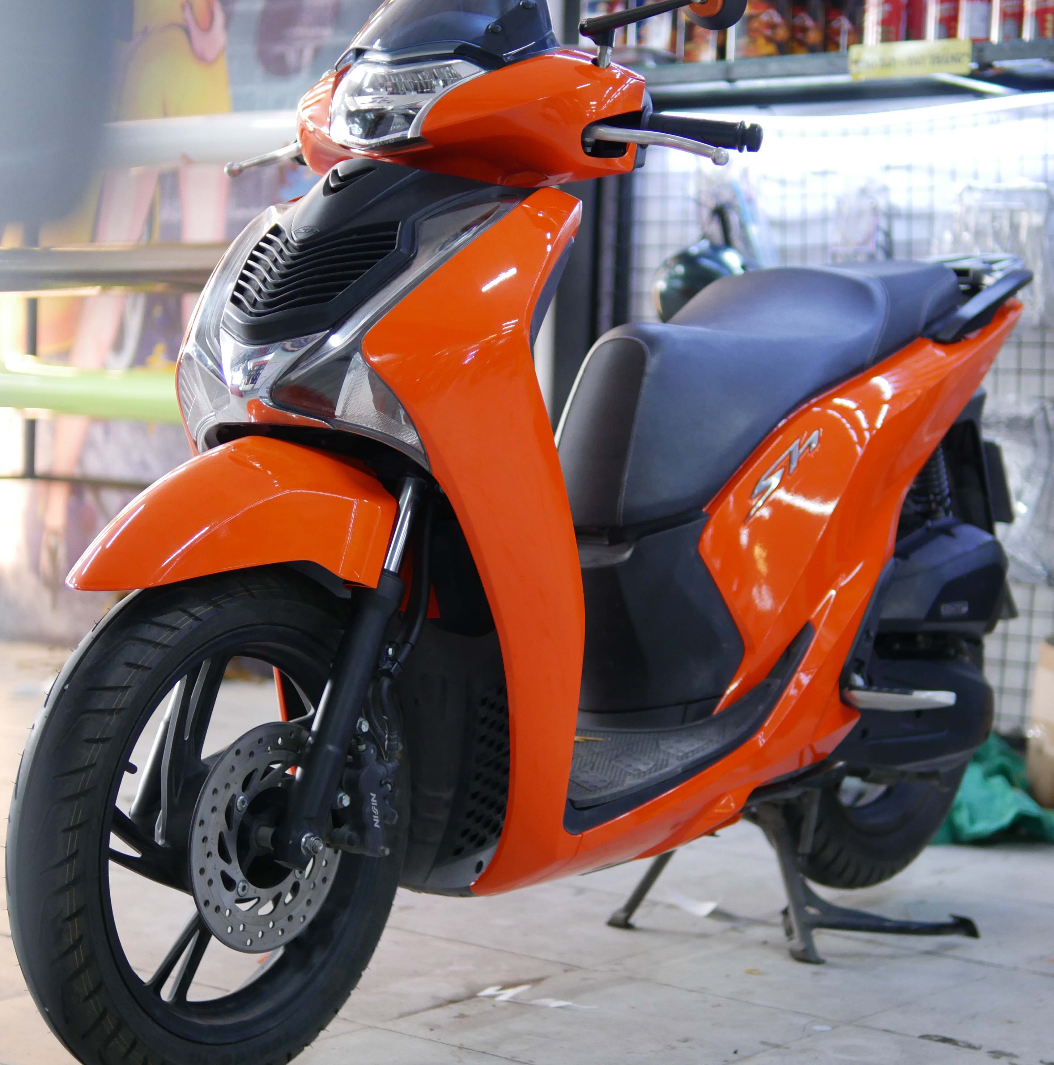 Decal dán trùm xe khổ 50cm