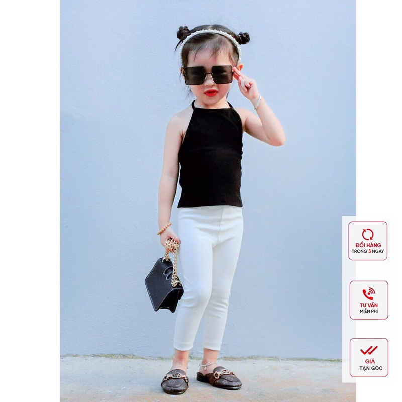 Quần Legging Dài Bé Gái Dáng Ôm Cực Đẹp Cho Bé