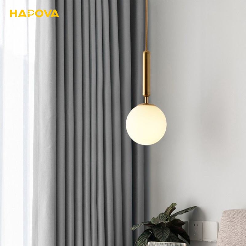 Đèn thả trần hình quả cầu tròn HAPOVA DT 5008