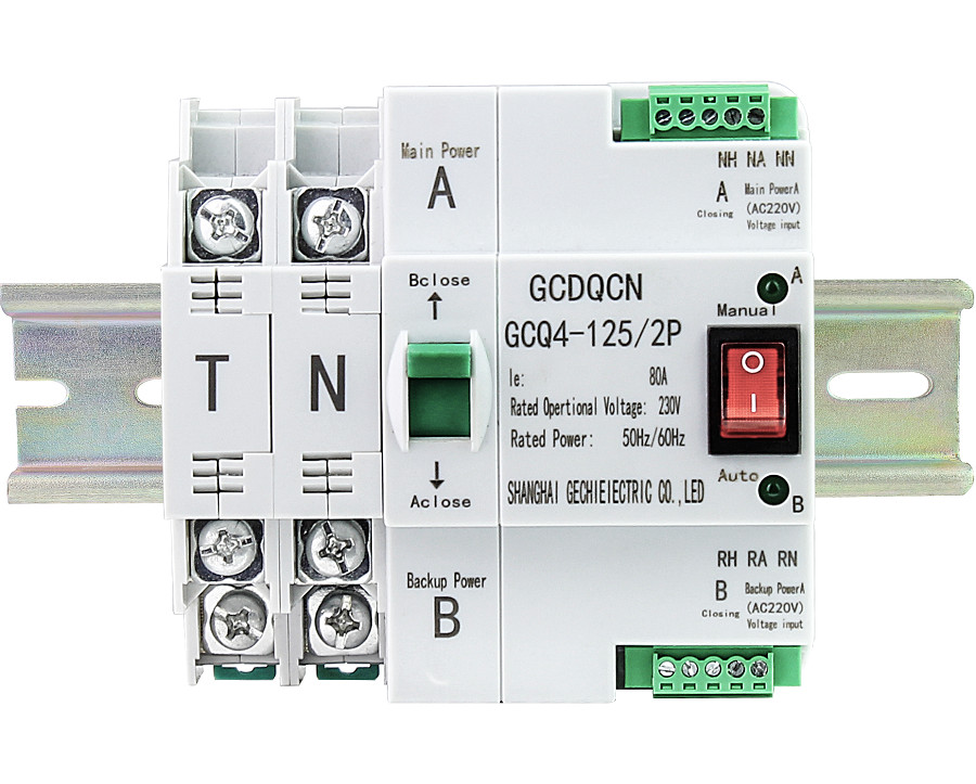 ATS Cầu dao đảo chiều tự động ATS 220V-80A - ATS-80A