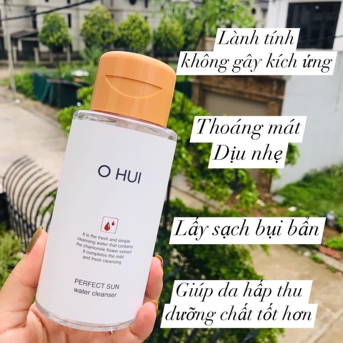 NƯỚC TẨY TRANG OHUI CAO CẤP