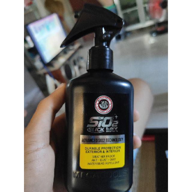 SiO2 SLICK WAX - Dung Dịch Đánh Bóng Nhựa Sơn Xe Máy , oto  phủ bóng 250ml  ( MEGACOOLS )