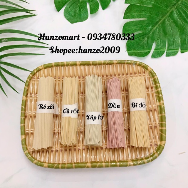 Mì Rau Củ Hữu Cơ Mix Vị Cho Bé Ăn Dặm| - Dền