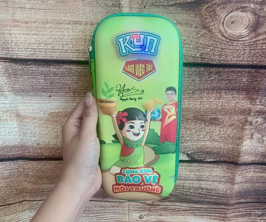 Hộp Bút Kun, Vớ Đựng Bút Kun Phát Sáng