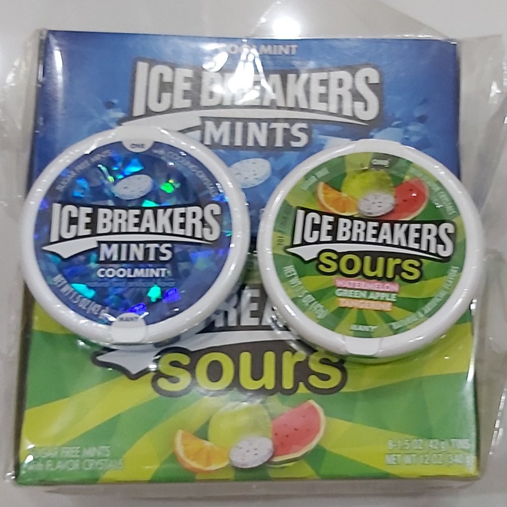 Kẹo ngậm không đường Ice Breakers 42g Mỹ - DateT1/2024