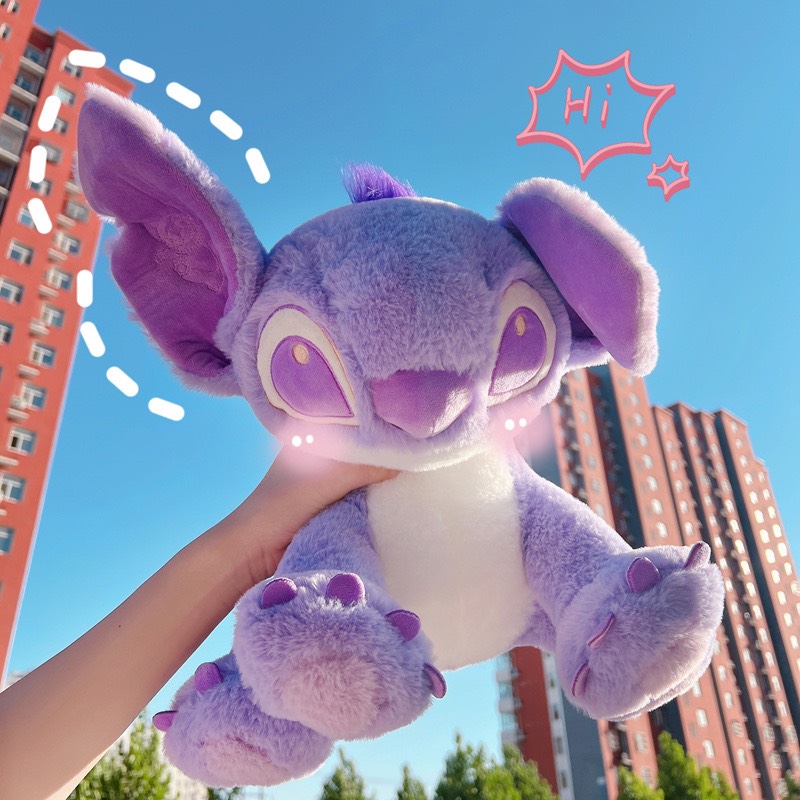 Gấu bông Stitch tím mộng mơ Stick tím hot hit size 35-100cm