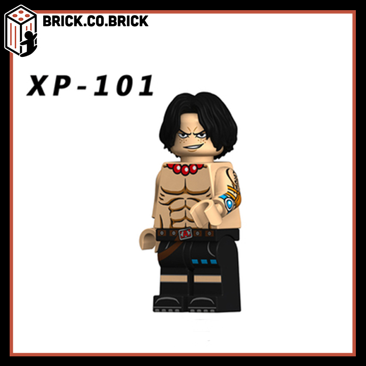 One Piece Đồ Chơi Lắp Ráp Minifigure Mô Hình Anime Đảo Hải Tặc Luffy Ace Nico Robin Zoro Brook Sapo KT1013