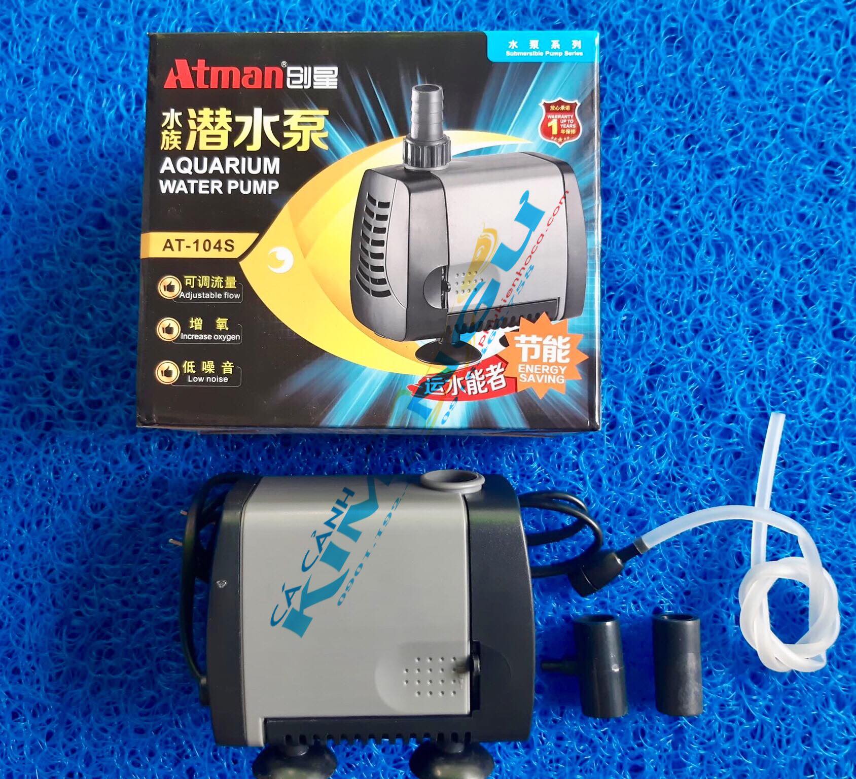 Máy bơm nước hồ cá Atman AT 104S (28W) at104s