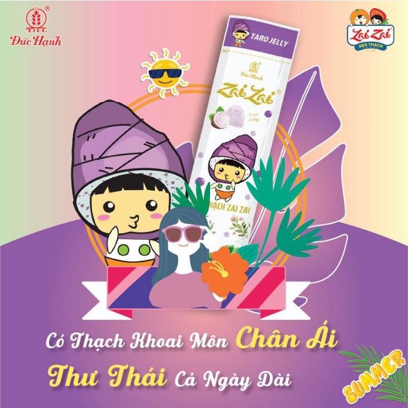 Kẹo thạch Zaizai Đức Hạnh [Phiên bản thạch dài]