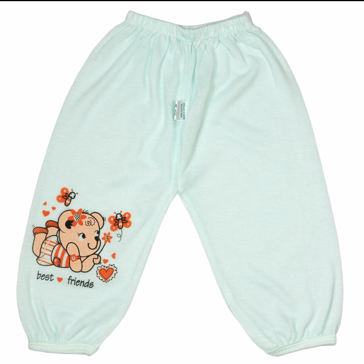 Quần dài sơ sinh cho bé chất cotton