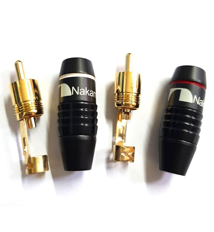 04 cái Jack AV / RCA / Hoa sen Nakamichi