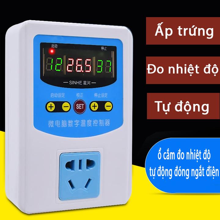 🔌🌡️ Ổ Cắm Đo Nhiệt Độ Tự Động Đóng Ngắt Thông Minh - Giải Pháp Đa Năng cho Gia Đình và Công Việc 🌡️🔌